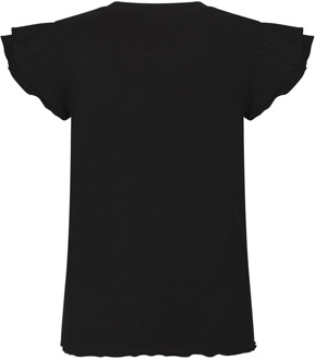meisjes t-shirt Zwart - 116-122