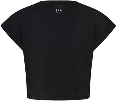 meisjes t-shirt Zwart - 176