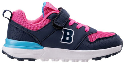 Meisjes teruis contrast trainers Blauw - 34,5