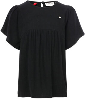 Meisjes top - Zwart - Maat 122