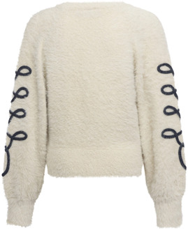 meisjes trui Ecru - 128-134