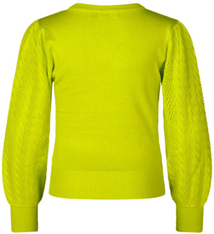 meisjes trui Lime - 152-158
