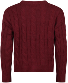 meisjes trui Wijn rood - 128-134