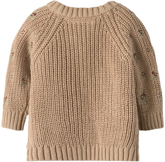 meisjes vest Bruin - 62