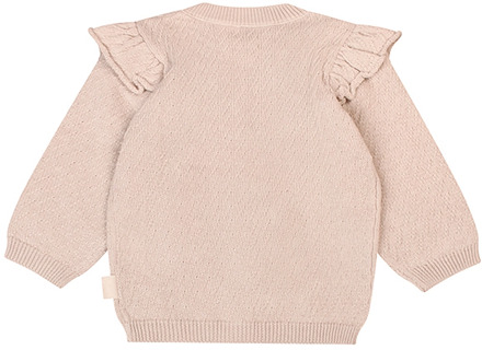 meisjes vest Ecru melee - 74