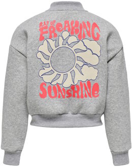 meisjes vest Grijs melee - 146-152