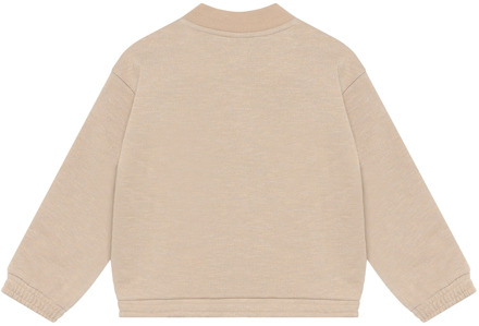 meisjes vest Zand - 128