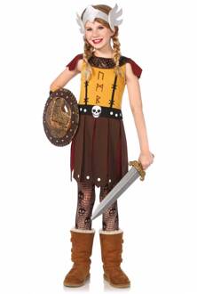 Meisjes Viking Warrior kostuum
