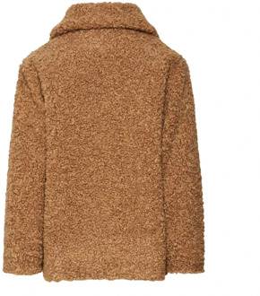 meisjes winterjas Bruin - 128