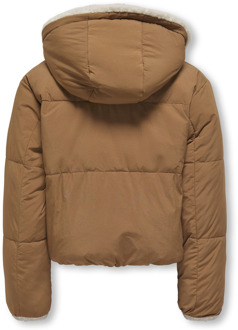 meisjes winterjas Bruin - 152