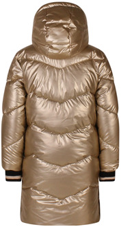 meisjes winterjas Goud - 104-110