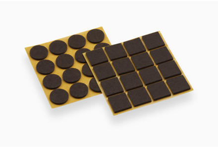 Meister Assortiment Viltglijders Zw 32Dlg - WU0281120