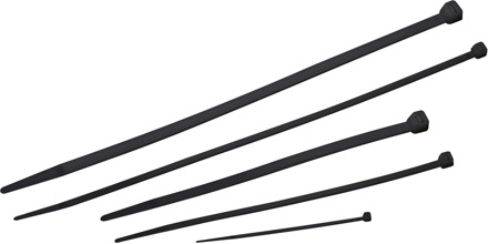 Meister Kabelbinder Set 250Dlg Zw - WU7452480