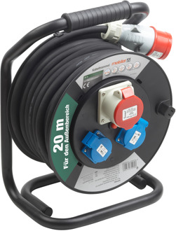 Meister Kabelhaspel H07Rn Cee 20M W - WU7435900