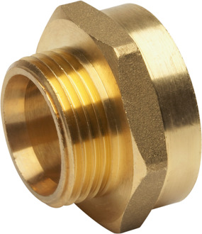 Meister Messing Dubbele Nippel 1''X1 1/4 W - WU9922430