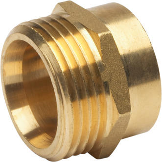 Meister Messing Dubbele Nippel 3/4X1'' W - WU9922410