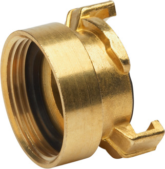 Meister Messing Snelkop-Schroefstuk V1 1/4W - WU9923140