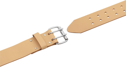 Meister Riem Leder 135X5Cm Dubbele Rij Be W - WU4540270