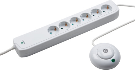 Meister Stekkerdoos 6V Voetschakelaar Wi W - WU7430050