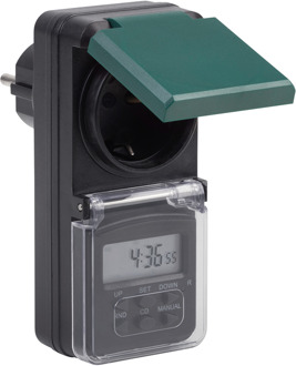 Meister Tijdschakelklok Digitaal Ip44 W - WU7474180