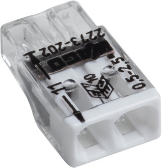 Meister Wago Verb. Doos 2V 25St 2273-202 W - WU7456240