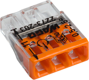 Meister Wago Verb. Doos 3V 10St 2273-203 W - WU7456330