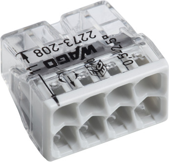 Meister Wago Verb. Doos 8V 5St 2273-208 W - WU7456830