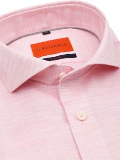 Melange Overhemd Roze - 39,40,41