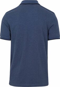 Melange Polo Donkerblauw - L,S