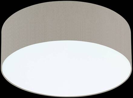 Melangebruine plafondlamp Mara, 50 cm