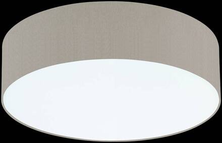 Melangebruine plafondlamp Mara, 60 cm
