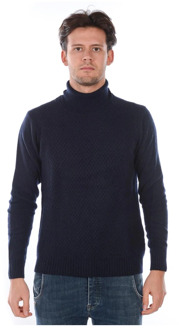 Melbourne Sweater Pullover Daniele Alessandrini , Blue , Heren - M,S