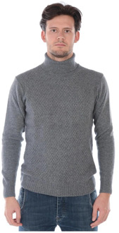 Melbourne Sweater Pullover Daniele Alessandrini , Gray , Heren