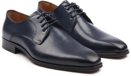 Melik Schoen Derby Marizo Navy Blauw - 42,44