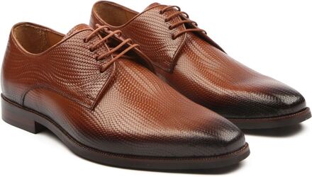 Melik Schoen Derby Monoti Cognac Bruin - 46