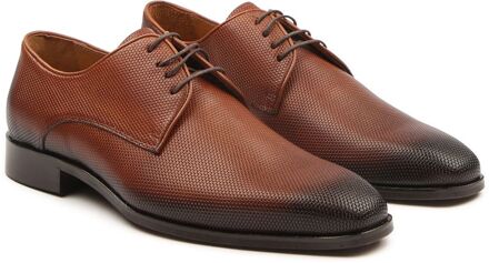 Melik Schoen Derby Wannio Cognac Bruin - 41