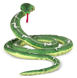 Melissa & Doug Groene slangen knuffels 4 meter