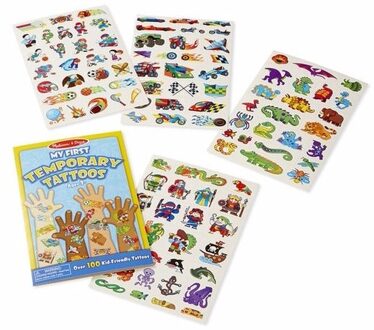 Melissa & Doug Plak tattoos voor jongens 4 vellen