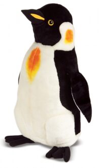 Melissa & Doug Pluchen pinguïn - 60 cm Zwart