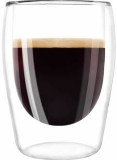 Melitta koffie accessoire Glas Espresso 2x Transparant