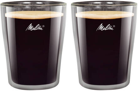 Melitta Koffieglas 0,2 L - 2 st. Transparant