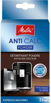 Melitta ontkalker poeder 2x40g Koffie accessoire