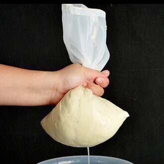 Melk Fijne Nylon Zeef Tas Sappen Kaas Filter Mesh Doek 15x2 0Cm/5.90x7.87