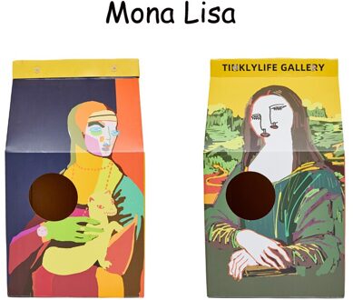 Melk Kat Huis Kat Scratcher Bed Kat Krassen Golfkarton Scratcher Voor Katten Krabpaal Voor Kat Huisdier Meubels Katze kat Scratcher 3