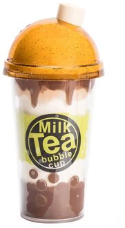 Melk Thee Cup Bubble Machine Automatische Bubble Blower Maker Knipperende Klinkende Voor Kids Kinderen Outdoor Indoor Party Games Speelgoed champagne