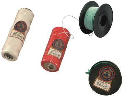 Melkmeisje Metselkoord 1 mm polyprop, groen 50mtr - MM898000 - MM898000