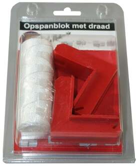 Melkmeisje Mikky opspanblokjes + Metselkoord op ZB - MM337002 - MM337002