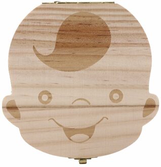 Melktand Box Organizer Voor Babymelk Tanden Besparen Houten Opbergdoos Voor Kinderen 3-6 Jaar Jongen Meisje tand Houten Dozen Dente De Leite