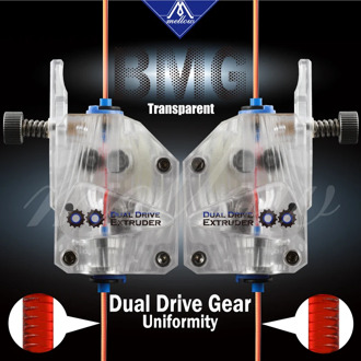 Mellow Bowden Extruder NF Bmg Extruder Cloned Btech Dual Drive Extruder For 3D Printer Mk8 Anet A8 Cr-10 Prusa I3 Mk3 Ender 3