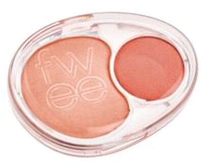 Mellow Dual Blusher - 12 Colors #CR01 Juicy Smile